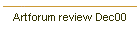 Artforum review Dec00