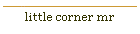 little corner mr